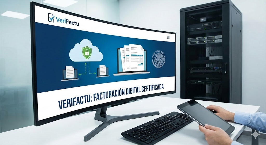 Sistema Verifactu: facturación online certificada conectada con Hacienda. Adaptación Verifactu 2027 en Zuera con Java Innovación.