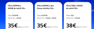 Tarifas O2 de Fibra y Móvil 5G+ desde 35€/mes: ofertas para contratar en Zuera y San Mateo de Gállego