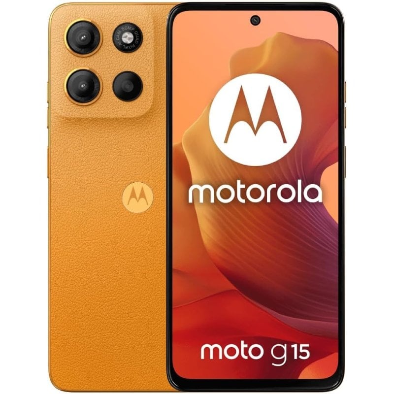 Motorola Moto G15 8/256 GB en color Sunrise Orange